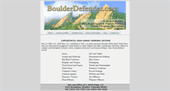 Desktop Screenshot of boulderdefender.com